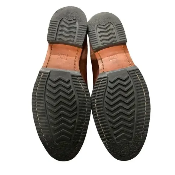 FRYE Leather Chelsea Boots Brown Pull-On Ankle Boot Men’s Size 10 - Picture 5 of 6